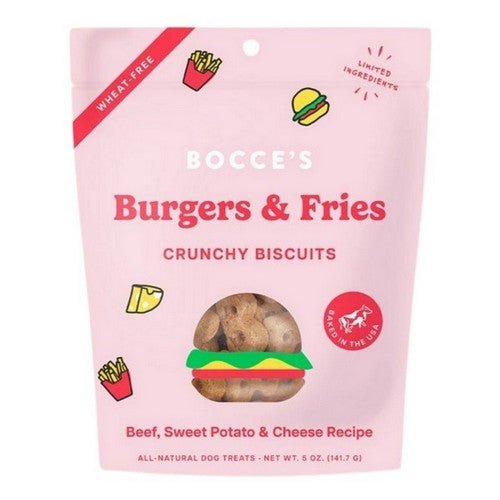 Bocce's Bakery Burgers and Fries Biscuits